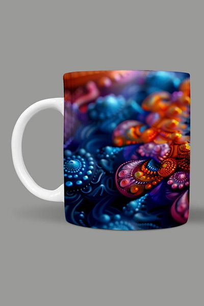Fizello Mandala Themed Mug