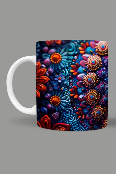 Fizello Mandala Themed Mug