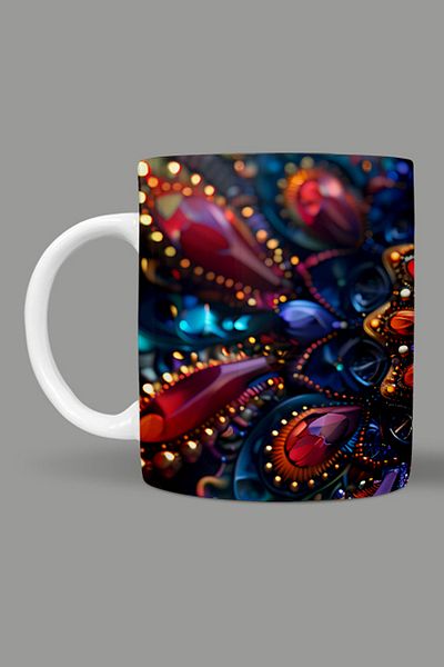 Fizello Mandala Themed Mug