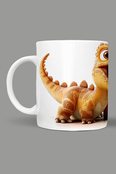 Fizello Cute Dinosaurs - Cute Dinosaur Themed Mug