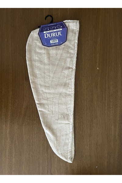 Durul Pudra Renk Havlu Saç Bonesi