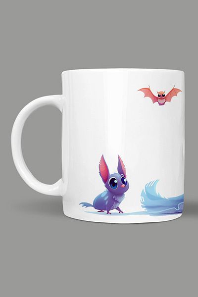 Fizello Cute Ghots - Cute Ghots Themed Mug