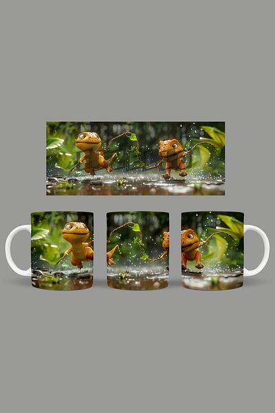 Fizello Cute Dinosaurs - Cute Dinosaur Themed Mug