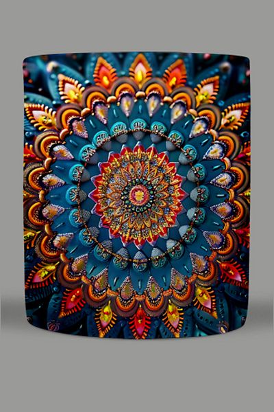 Fizello Mandala Themed Mug