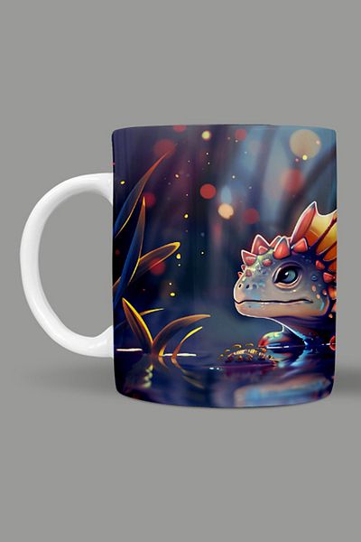 Fizello Cute Dinosaurs - Cute Dinosaur Themed Mug
