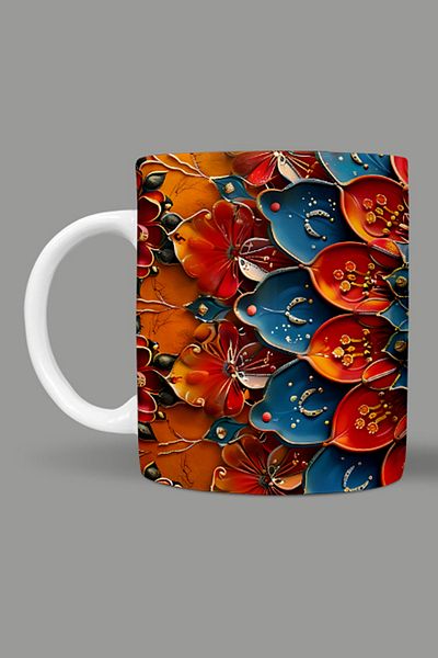 Fizello Mandala Themed Mug