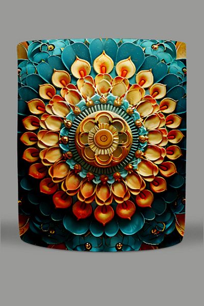 Fizello Mandala Themed Mug