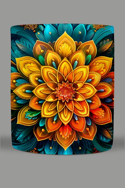 Fizello Mandala Themed Mug
