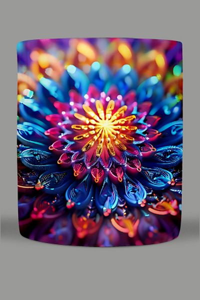 Fizello Mandala Themed Mug
