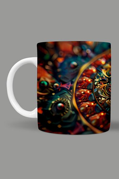 Fizello Mandala Themed Mug