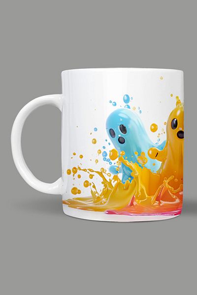 Fizello Cute Ghots - Cute Ghots Themed Mug