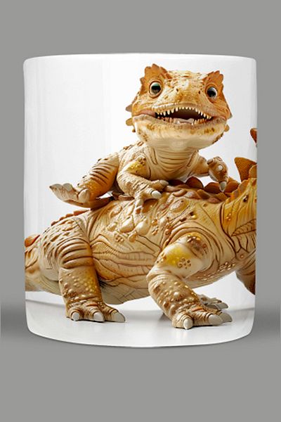 Fizello Cute Dinosaurs - Cute Dinosaur Themed Mug