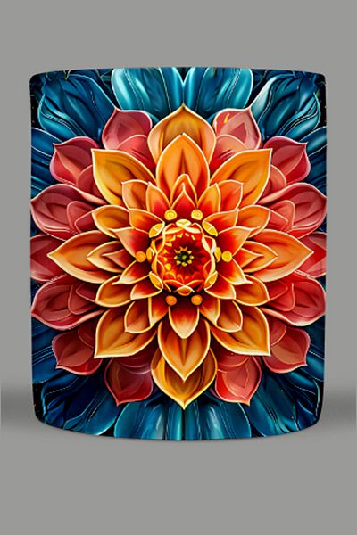 Fizello Mandala Themed Mug