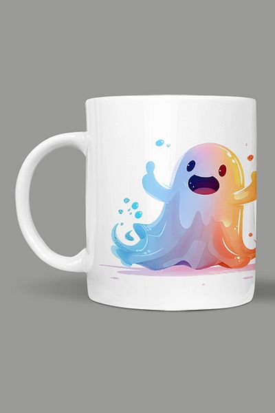 Fizello Cute Ghots - Cute Ghots Themed Mug