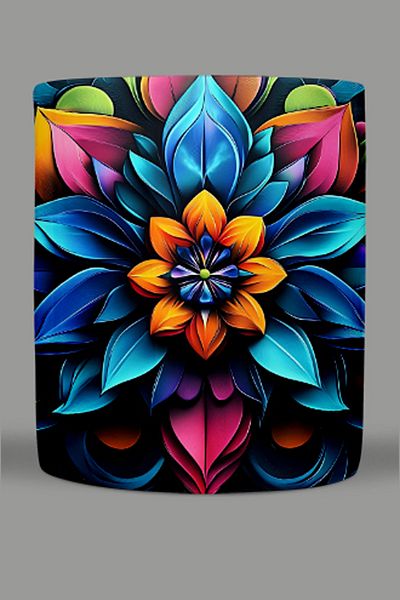 Fizello Mandala Themed Mug