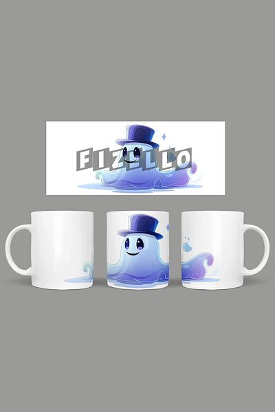 Fizello Cute Ghots - Cute Ghots Themed Mug