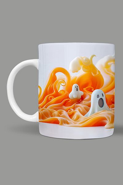Fizello Cute Ghots - Cute Ghots Themed Mug