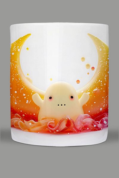 Fizello Cute Ghots - Cute Ghots Themed Mug