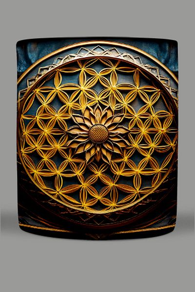 Fizello Mandala Themed Mug