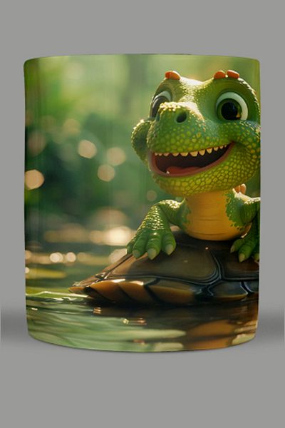 Fizello Cute Dinosaurs - Cute Dinosaur Themed Mug