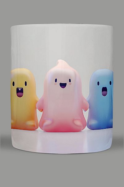 Fizello Cute Ghots - Cute Ghots Themed Mug