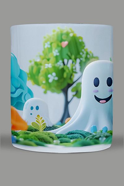 Fizello Cute Ghots - Cute Ghots Themed Mug