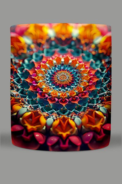 Fizello Mandala Themed Mug