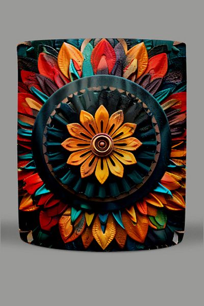 Fizello Mandala Themed Mug