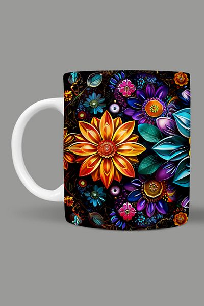 Fizello Mandala Themed Mug