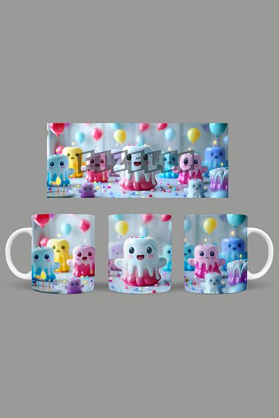 Fizello Cute Ghots - Cute Ghots Themed Mug