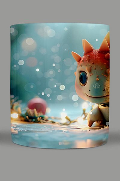 Fizello Cute Dinosaurs - Cute Dinosaur Themed Mug
