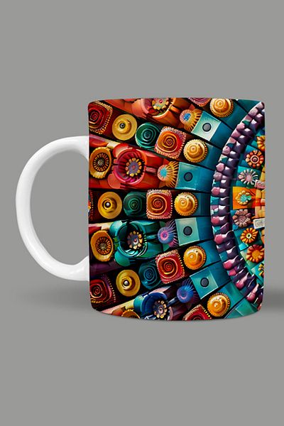 Fizello Mandala Themed Mug