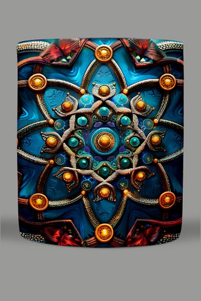 Fizello Mandala Themed Mug
