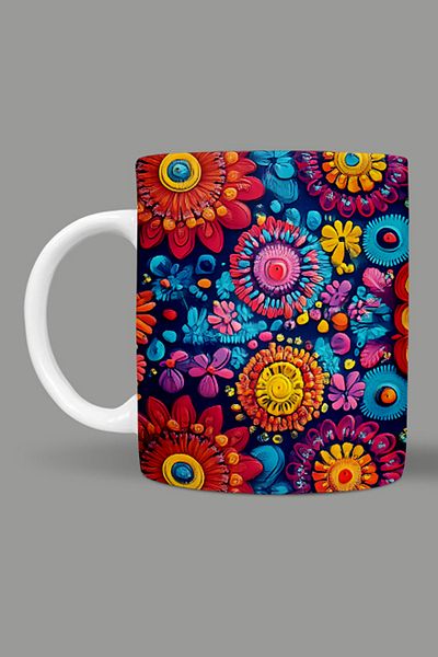 Fizello Mandala Themed Mug