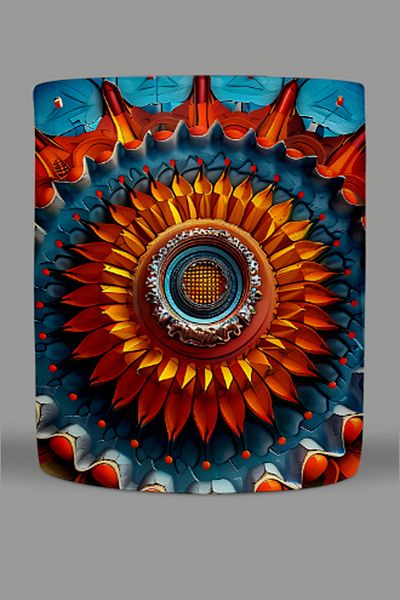 Fizello Mandala Themed Mug