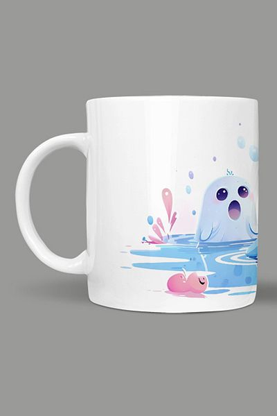 Fizello Cute Ghots - Cute Ghots Themed Mug