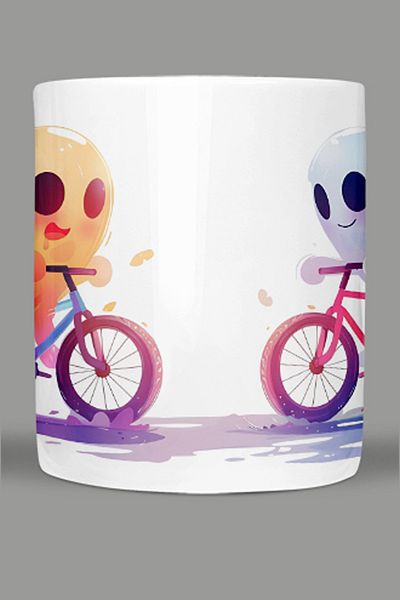 Fizello Cute Ghots - Cute Ghots Themed Mug