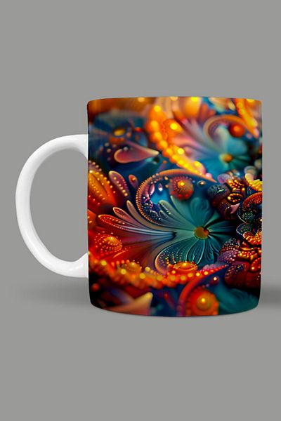 Fizello Mandala Themed Mug