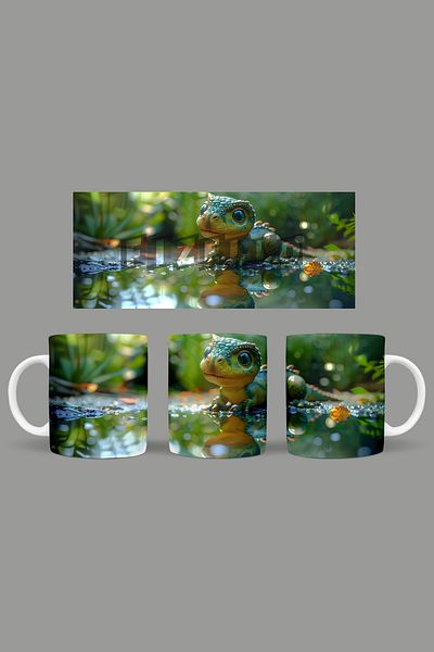 Fizello Cute Dinosaurs - Cute Dinosaur Themed Mug