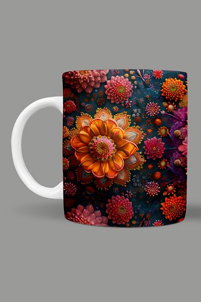 Fizello Mandala Themed Mug
