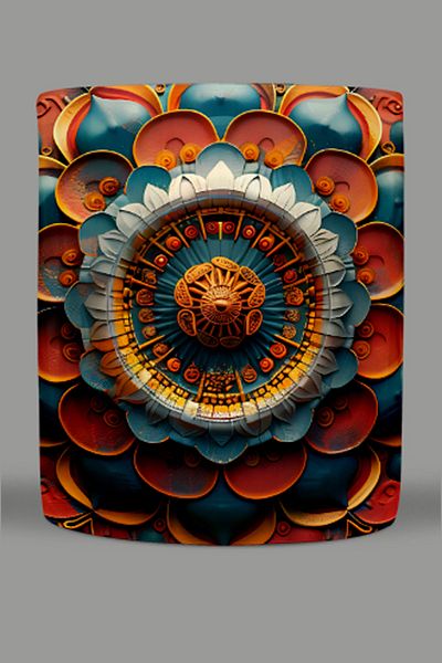 Fizello Mandala Themed Mug