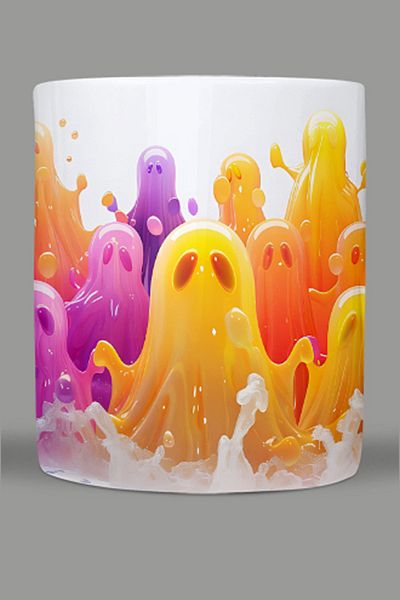 Fizello Cute Ghots - Cute Ghots Themed Mug