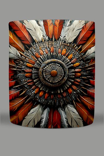 Fizello Mandala Themed Mug