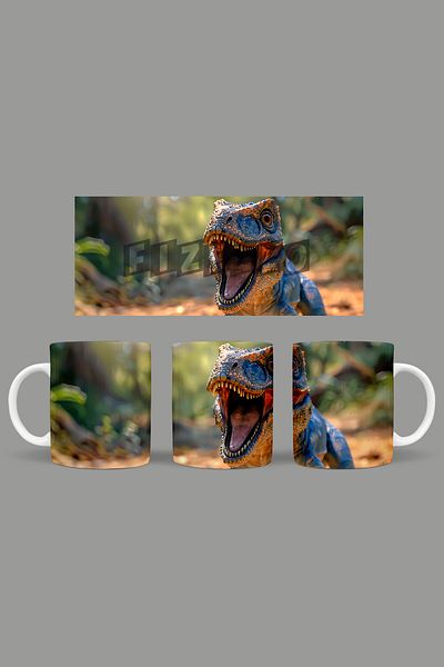 Fizello Cute Dinosaurs - Cute Dinosaur Themed Mug