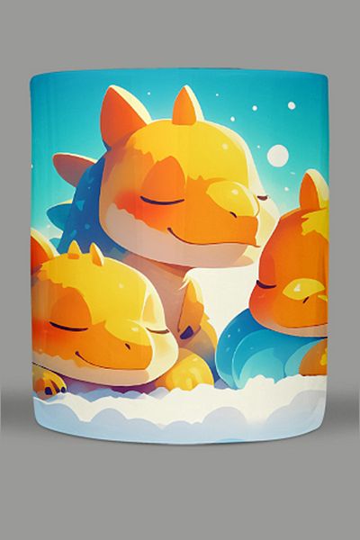 Fizello Cute Dinosaurs - Cute Dinosaur Themed Mug