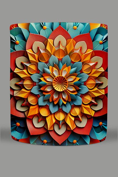 Fizello Mandala Themed Mug