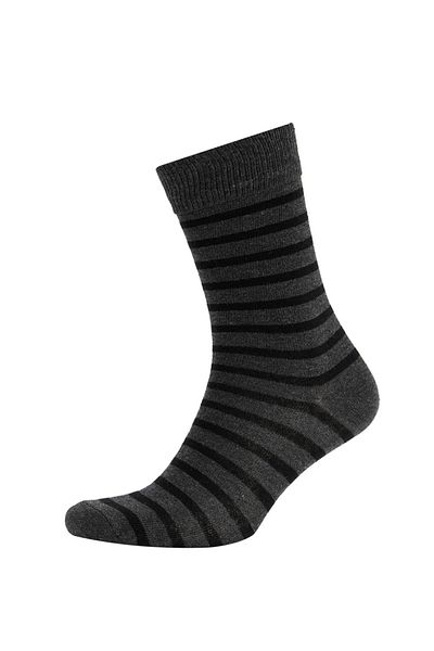 DeFacto Men's 3-Piece Cotton Long Socks