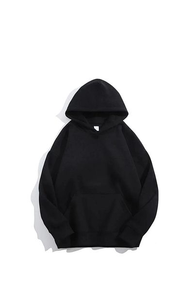 DWN WEAR Unisex Oversize Hooded Cotton Hoodie Sweatshirt - 3 Thread