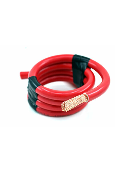 ERIMTI Bakır Akü Kablosu 1 Metre 35mm Kırmızı