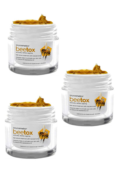 HİNTOHU Bee Tox Kırışıklık Karşıtı Arı Zehri Kremi 100 Ml X 3 Adet